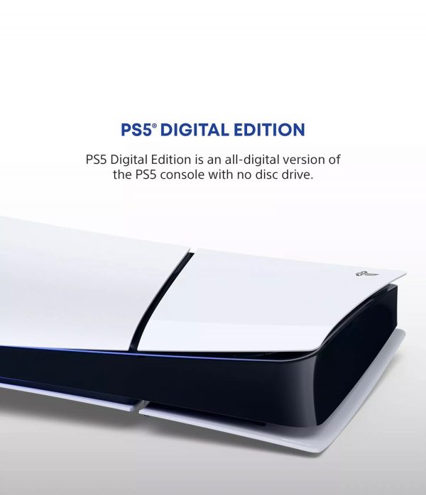 PlayStation®5 Digital Edition Console (Model Group - Slim) - Image 3