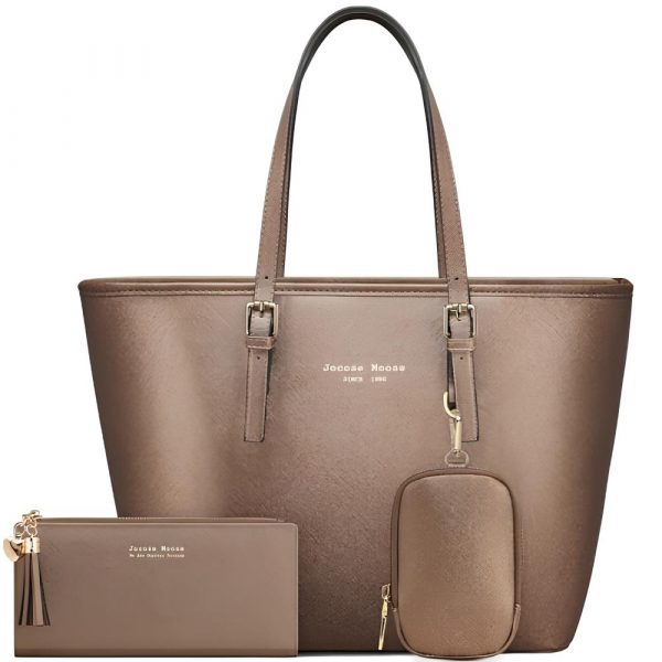 Jocose Moose Large Tote Bag & Purse