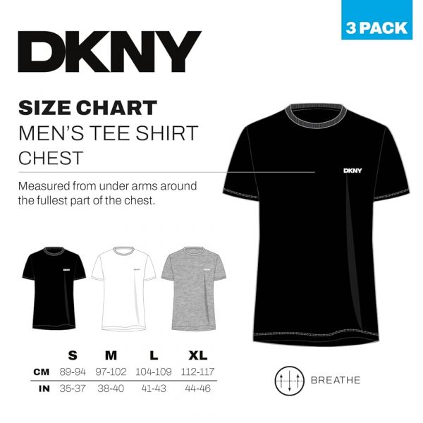 DKNY Men's T-Shirts (Pack of 3) - Image 4