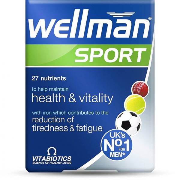 Vitabiotics Wellman Sport Supplements - 30 Tablets