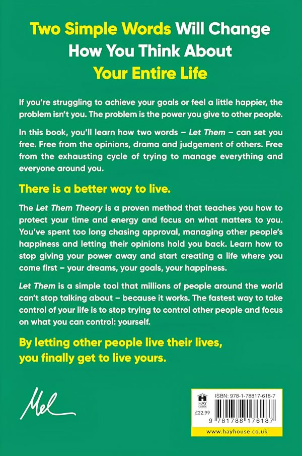 'The Let Them Theory' by Mel Robbins - Hardcover - Image 2