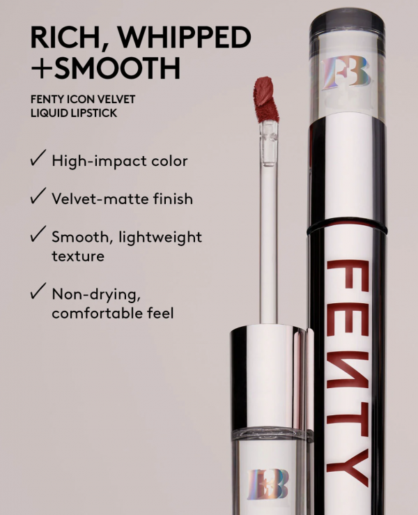 FENTY Icon Velvet Liquid Lipstick - Image 3
