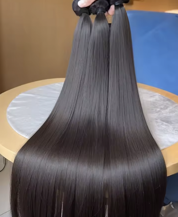 100% Virgin Brazilian Human Hair Bundles - Bone Straight