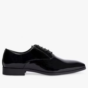 KG Kurt Geiger Cade Patent Brogues - Black
