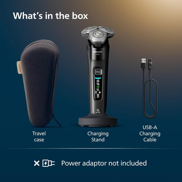 Philips Shaver i9000 Wet & Dry Electric Shaver, Triple Lift & Cut System - Image 2