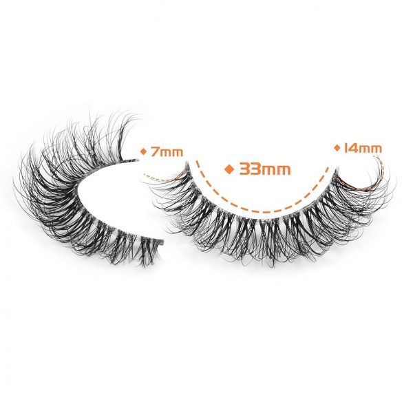 JIMIRE Minx Cat Eye Eyelashes, 13MM - Image 2