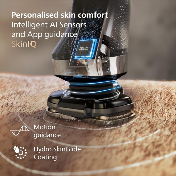 Philips Shaver i9000 Wet & Dry Electric Shaver, Triple Lift & Cut System - Image 4