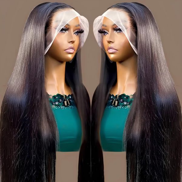 100% Brazilian Straight Human Hair, 360 Lace Wig, 200 Density